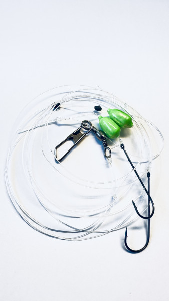 Kalles Angelshop Spezial Buttvorfach mit Winner™ Bodies Gr. 12 (LTGR) Light Green Haken Gr.1