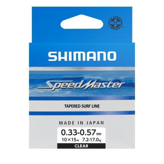 SHIMANO Speedmaster 10X15m 0,33-0,57mm Clear