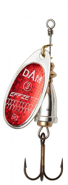 DAM EFFZETT EXECUTOR SPINNER #4 8G SINKING REFLEX RED