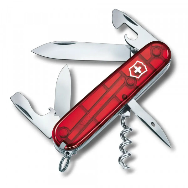 VICTORINOX Spartan, 91 mm, rot transparent