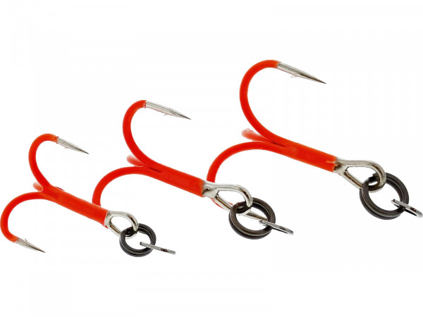 Westin RIGGED SEATROUT - TREBLE HOOKS #4 4PCS UV ORANGE
