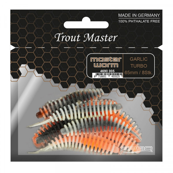 Spro TROUT MASTER Worm 45 Turbo 10 Stück