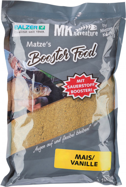 BALZER Matze Koch Booster Food 1000g Mais-Vanille Lock futter
