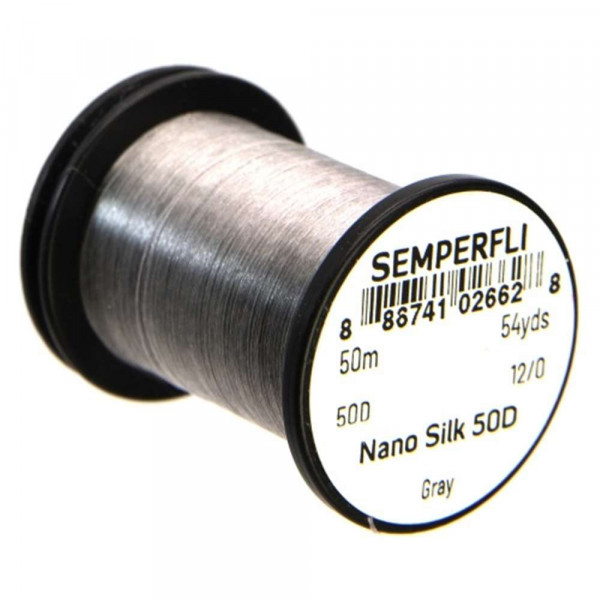 SEMPERFLI Nano Silk 50D 12/0 Grey