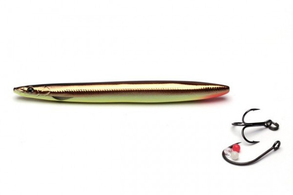 Savage Gear LINE THRU SANDEEL 8.5CM 11G SINKING BLACK COPPER UV