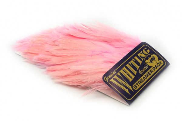 Whiting American Streamer Pack White dyed Shell Pink