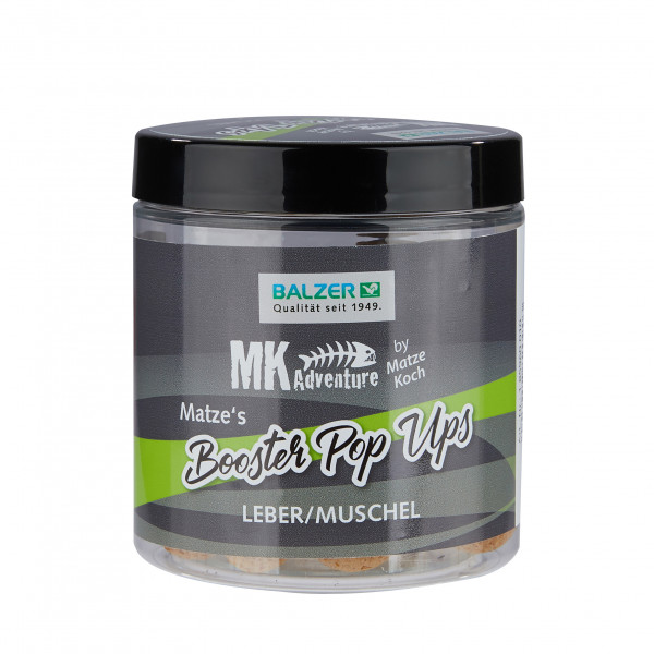 Matze Koch Booster Ball Pop Ups, 15 + 20mm gemischt Leber/Muschel