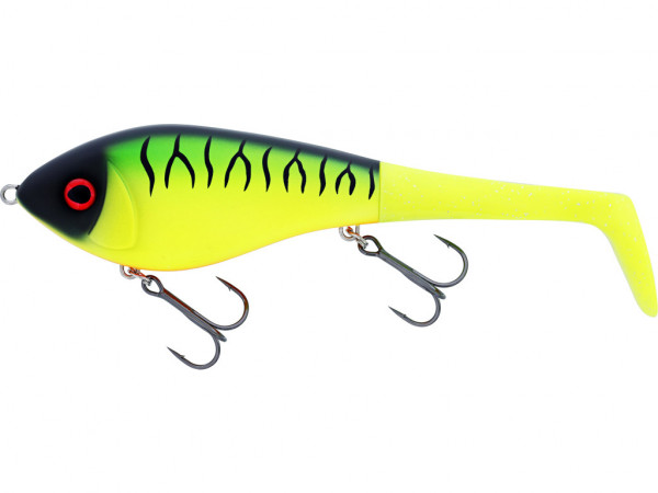 WESTIN SWIM TAIL 10CM 34G SUSPENDING FIRETIGER 1 BODY 2 TAILS