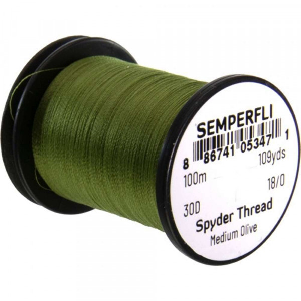 SEMPERFLI Semperfli Spyder Fly Tying Thread Olive