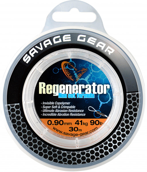 Savage Gear REGENERATOR MONO 30M 0.40MM 10KG 22LBS CLEAR