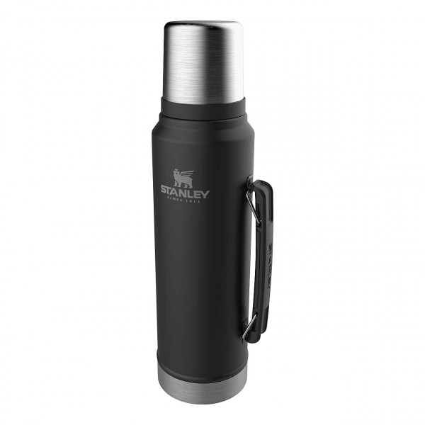 Stanley CLASSIC VAKUUM-FLASCHE 1,0 lMatte Black Pebble