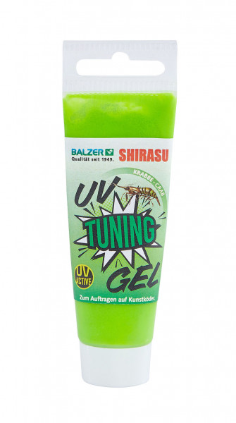 Balzer Shirasu UV Tuning Gel Krabbe. Grün
