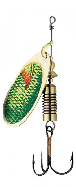 DAM EFFZETT NATURE 3D SPINNER #4 10G SINKING RUDD