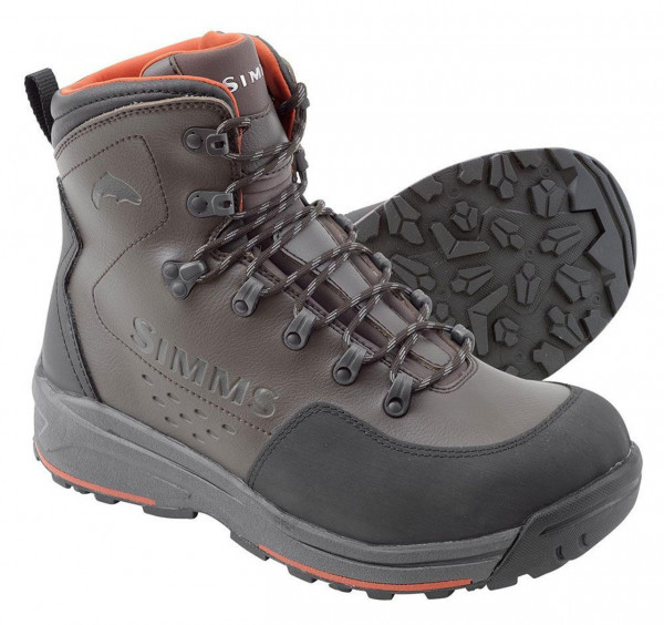 SIMMS Freestone Boot Dark Olive Rubber Soles 15