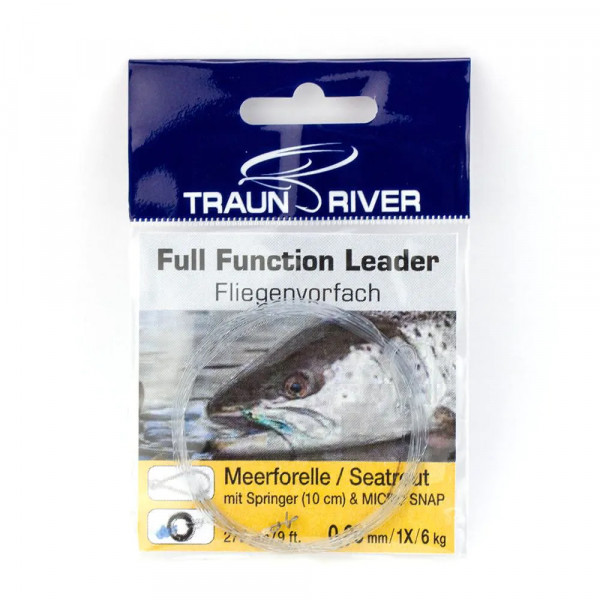 Traun River Micro Snap Leader Meerforelle Vorfach