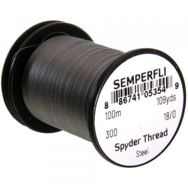 SEMPERFLI Semperfli Spyder Fly Tying Thread Steel