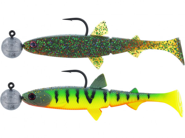 WESTIN HYPOTEEZ SHADTAIL R 'N R 9CM 7G #4/0 DARK WATER MIX 13 2PCS