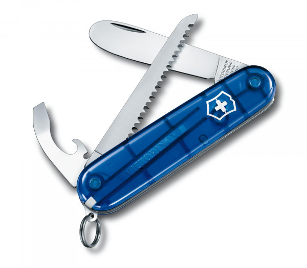 VICTORINOX Taschenwerkzeug, transp.blau My First Vx
