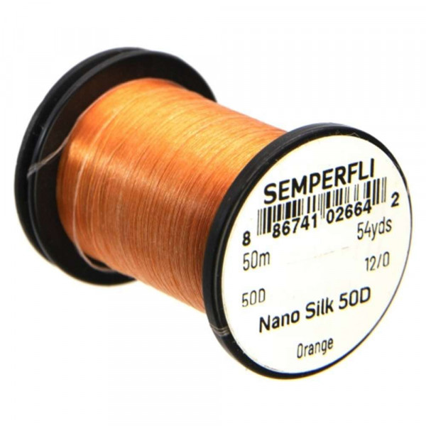 SEMPERFLI Nano Silk 50D 12/0 Orange
