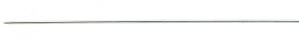 BALZER Edelstahl Wurmnadel, hohl, 35cm (Wattwurmnadel)
