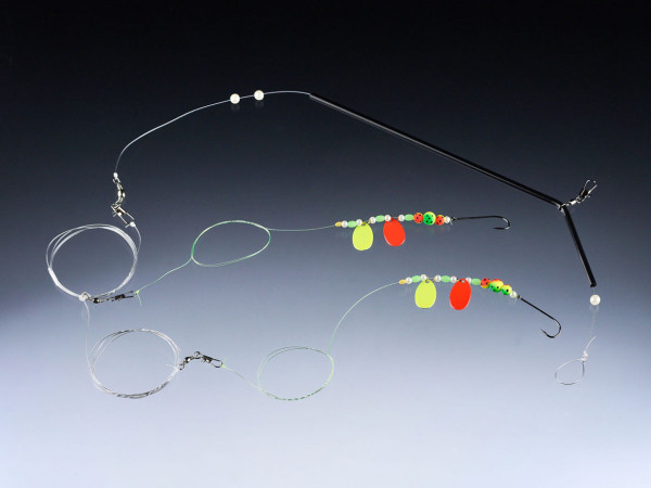Balzer Nachläufersystem 3, 2m, 0,40/0,60mm, Hakengröße 1