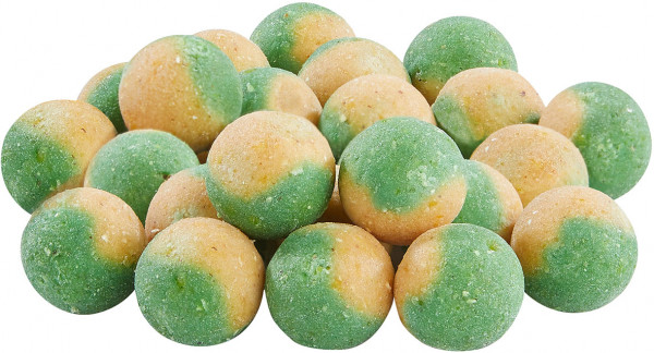 BALZER MK Booster Balls 15mm, zweifarbig, Vanille-Tigernuss