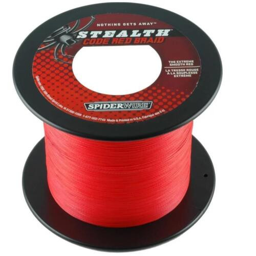 SPIDERWIRE STEALTH CODE RED 0,25MM Ø 22,95KG