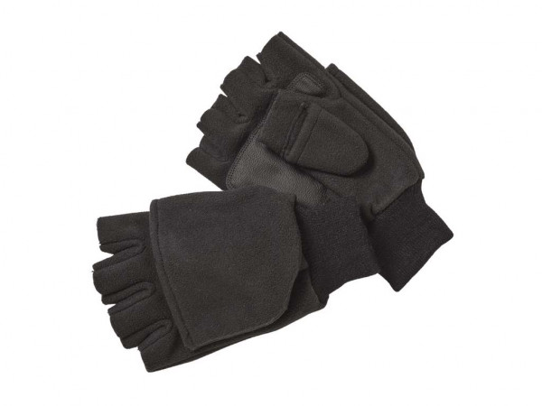 Kinetic Wind Stop Fold Over Mitt XL Black