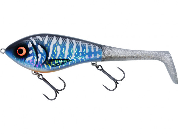 Westin SWIM TAIL 12CM 62G SUSPENDING LAGOON PIKE 1 BODY 2 TAILS