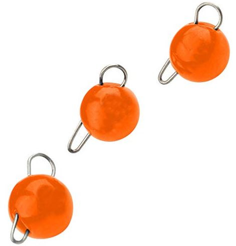 SPRO Trout Master Tungsten Bottom Jigs UV 1,5g orange 3St.