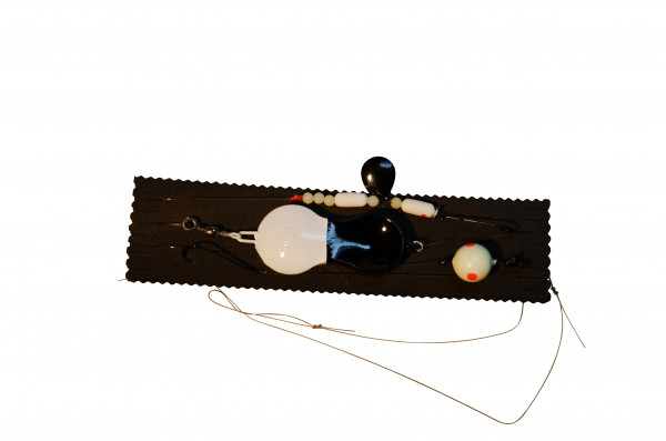 Dieter Eisele Flounder Doubletten-Lifter Serie B weiß 30g
