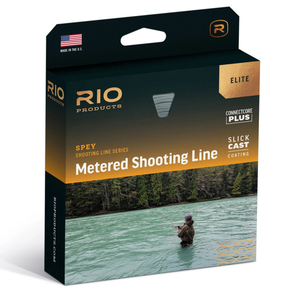 RIO ELITE Metered Shooting Line .032" (20 lbs) orange/green