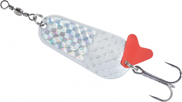 BALZER Colonel Classic Blinker Curvy, Silber-Reflex, 6g