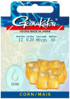 GAMAKATSU HOOK BOOKLET CORN 2210G #6-0.25MM 60CM