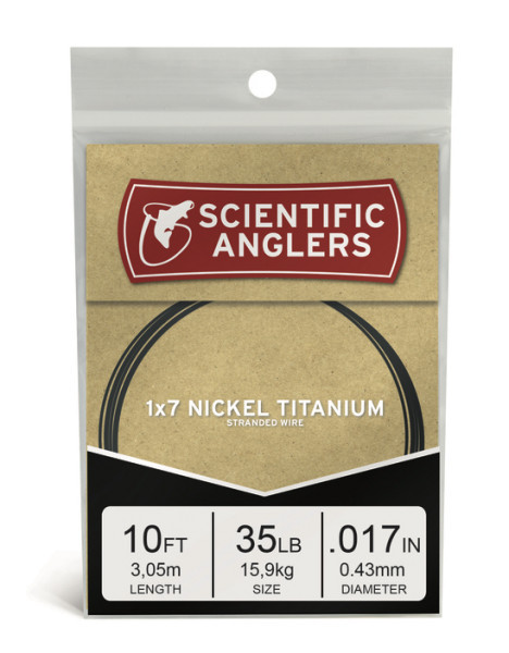 SCIENTIFIC ANGLERS NiTI Wire 35 lb/15,9kg