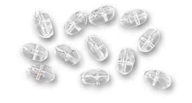 Dieter Eisele Rotations-Perle Kreutzbohrung 0,70mm, Gr.LL 10St.