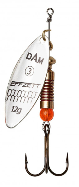 DAM EFFZETT PREDATOR SPINNER #1 4G SINKING SILVER