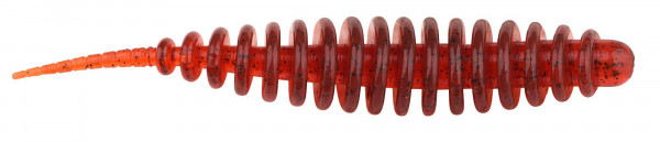 Trout MASTER WORM 65MM 8PCS RED OIL
